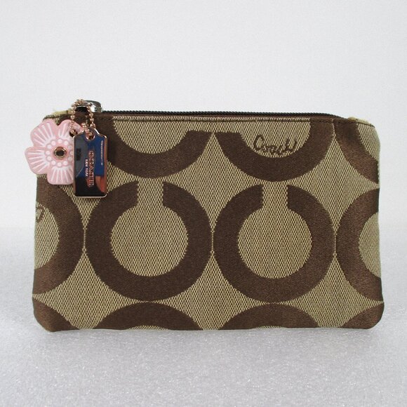 COACH ZIP MAKE-UP BAG - Picture 11 of 12